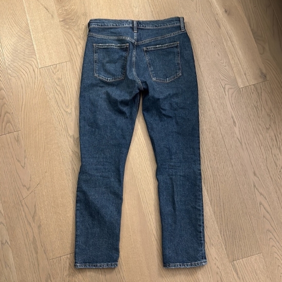 AGOLDE Merrel Mid-Rise Straight Jeans Size 28 - Picture 3 of 6